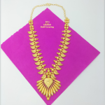 One Gram Gold Forming Kerala Cross Necklace