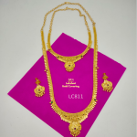 One Gram Gold Forming Traditional Harm  And Necklace