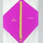 One Gram Gold Forming Cuban Chain Bracelet