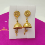One Gram Gold Covering Wheel Jumka