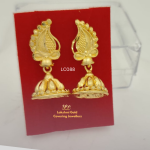 One Gram Gold Forming  Mango Earing
