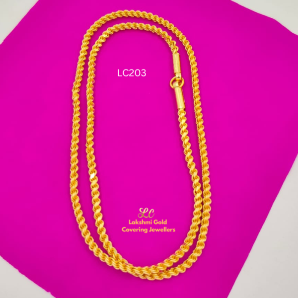One Gram Gold Forming  Murukku chain