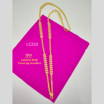 One Gram Gold Covering  Leaf  Design Chain