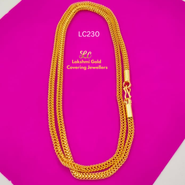 One Gram Gold Forming Uruttu Chain