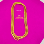 30 inch long One Gram Gold Forming  SQ Chain