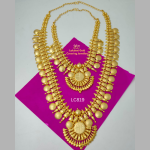 Kerala Lakshmi Coin Kasu malai Combo Set