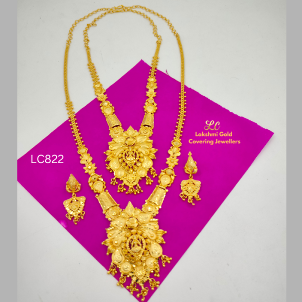 Dimond Lakshmi Flower Combo Set