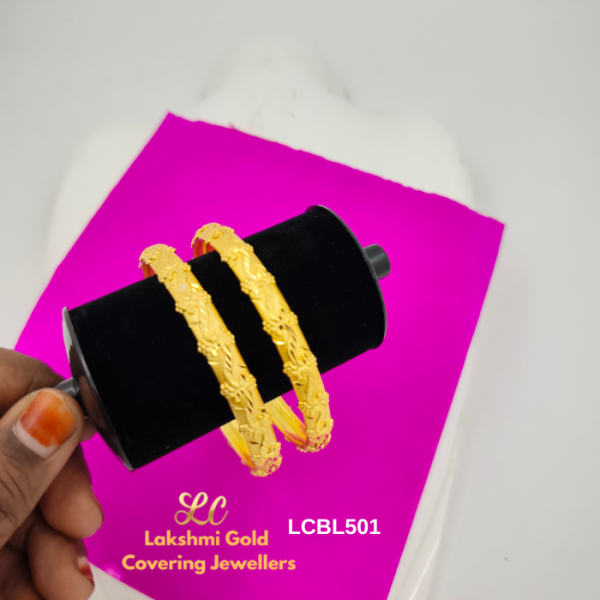 One Gram Gold Formin DF Bangle one pair