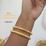 One Gram Gold Forming LB Bangle