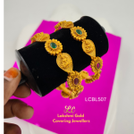 One Gram Gold Forming Lakshmi Bangle