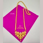 One Gram Gold Forming Grapes Design Dollar Chain