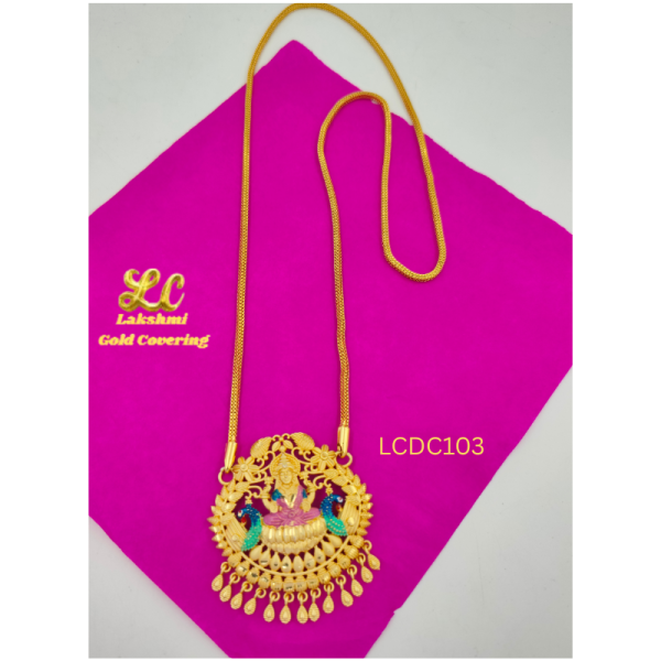 One Gram Gold Forming EL Dollar Chain