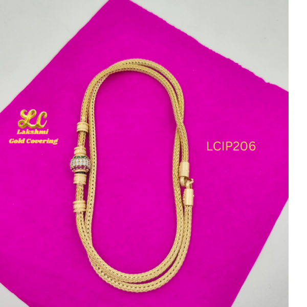 Iympon  Multi Stone  Mugappu Chains