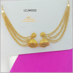 One Gram Gold Forming 3 Line Maatal With HC 2L Jumka