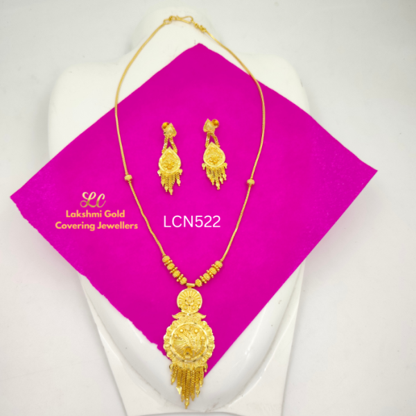 One Gram Gold Forming SN Hanging Necklace