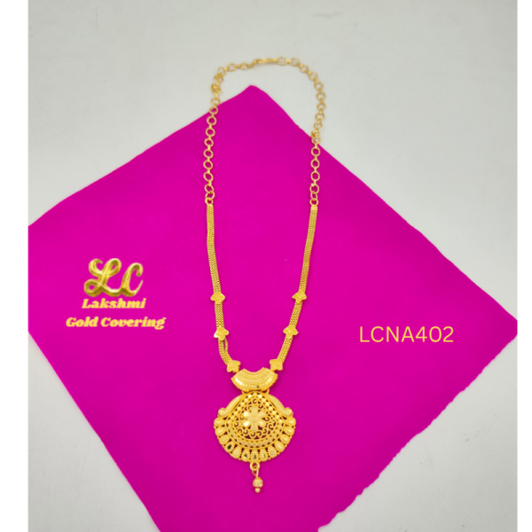 One Gram Gold Forming  Visiri Round Necklace