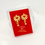 One Gram Gold Forming Sunbrust Drap Earing