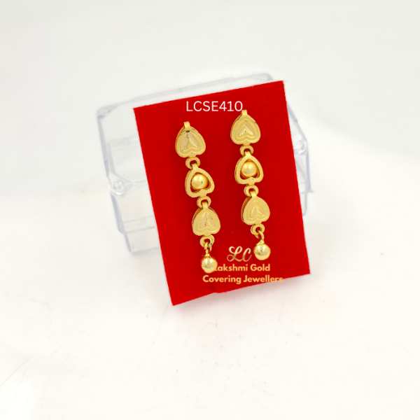 One Gram Gold Forming Heart Layer Ewaring